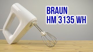 Braun MultiMix 3 HM3135WH - відео 1