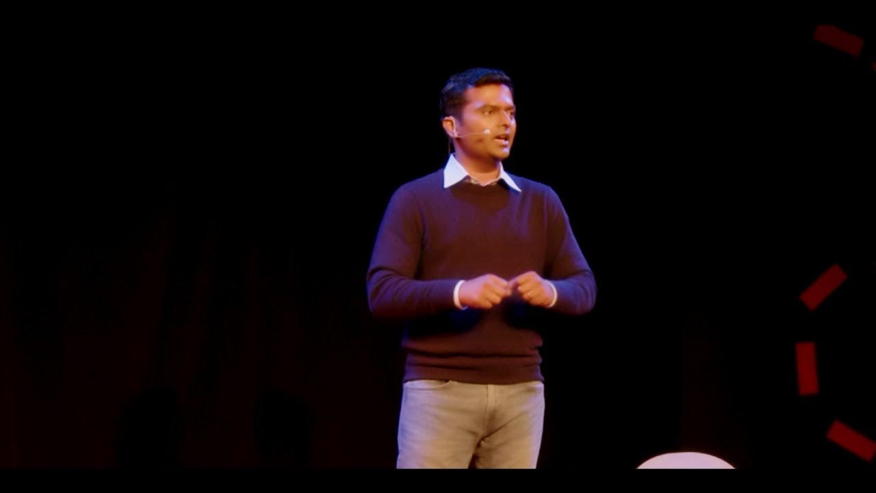 Sriram Natarajan on stage
