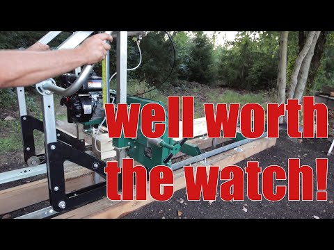 IN DEPTH setup of a woodland mills HM122 Sawmill