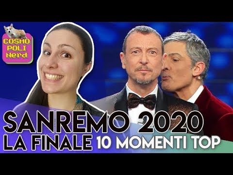 SANREMO 2020: 10 MOMENTI TOP della FINALE del FESTIVAL di AMADEUS e FIORELLO