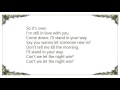 Au Revoir Simone - Let the Night Win Lyrics