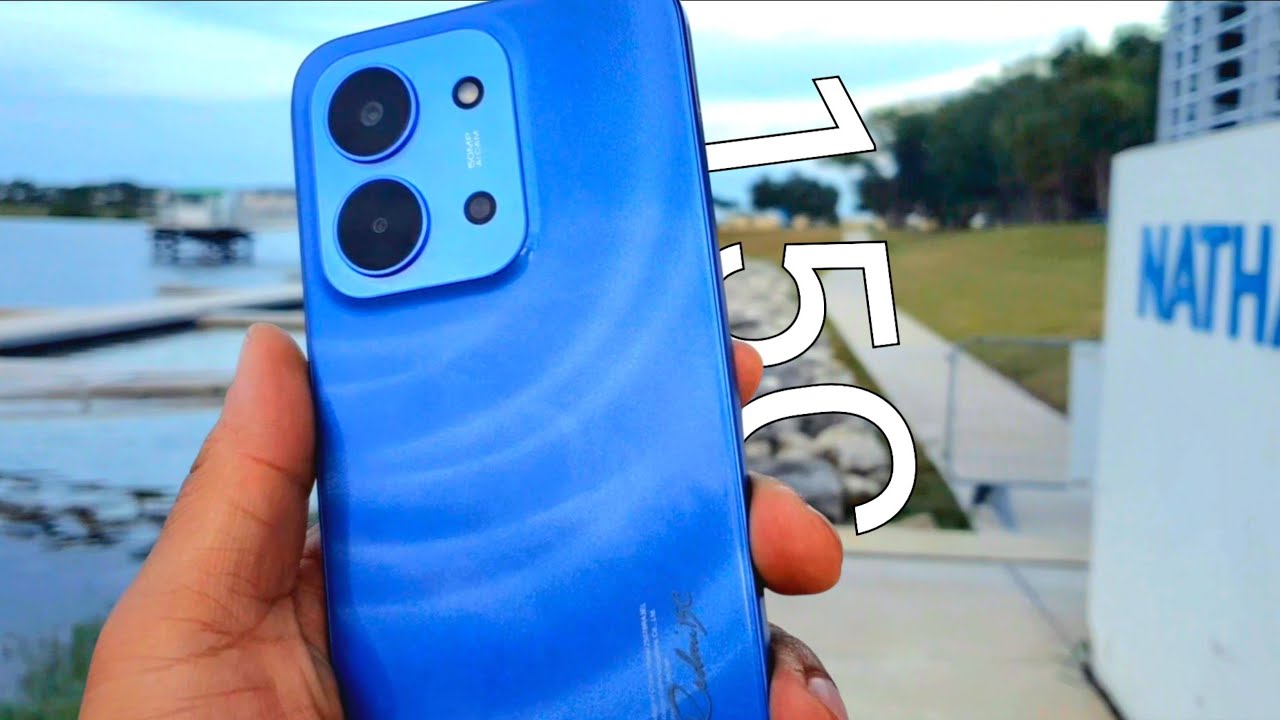 Xiaomi Redmi 15c front and back in Moonlight Blue color with dual camera and side-mounted fingerprint sensor