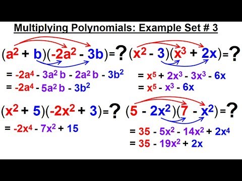 Algebra Ch 5 Polynomials 1 of 32 What is a Polynomial