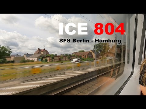 Komplette ICE-Fahrt von Berlin nach Hamburg | ICE 804 (ICE 4)