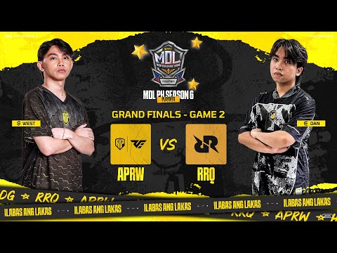 MDL PH S6 - GRAND FINALS - APRW vs RRQ - GAME 2