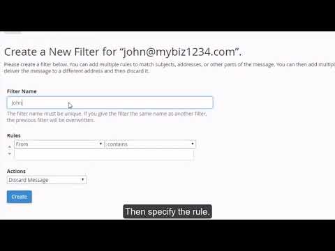 cpanel pl 6 emailfilter