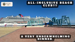 Carnival Celebration Day 4: All Inclusive Amber Cove Beach Club| Port Tour | Dinner Onboard