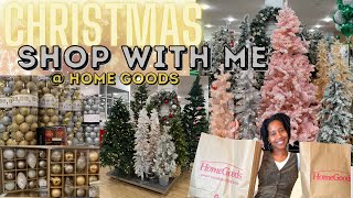 VLOGMAS 2022 DAY 4: HOMEGOODS CHRISTMAS DECOR 2022 | 2022 ULTIMATE CHRISTMAS DECOR SHOP WITH ME