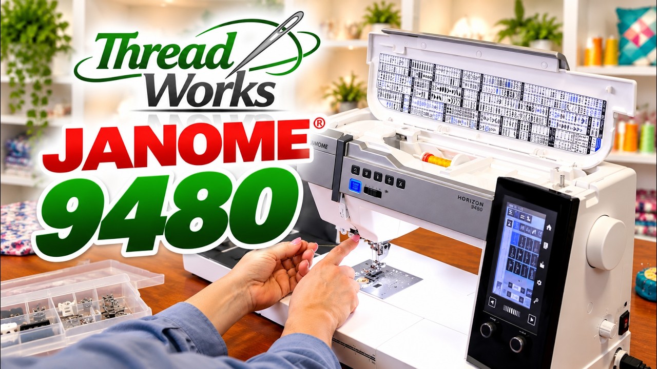 Janome Memory Craft 9480QCP Overview