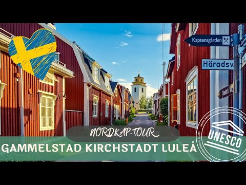 Gammelstad Church Town Luleå in Sweden - Road trip with the campervan to the North Cape (Vlog Wee...
