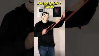 RING AND ROPE TRICK TUTORIAL 🎩🪄