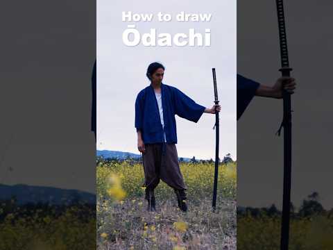 How to Draw Sephiroth's Sword Masamune (Odachi)