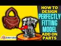 How To Design Perfectly Fitting Model Parts In Blender For Complex Contact Points