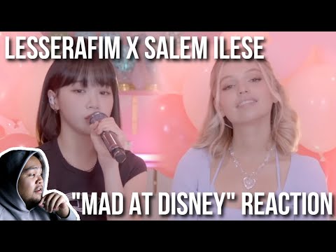 REACTION to LE SSERAFIM (KIM CHAEWON) X salem ilese - 'Mad at Disney' l Exclusive Stage