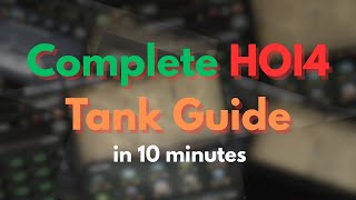 Complete HOI4 Tank Guide – All Meta Designs and Everything You Need to Know in 10 Minutes!