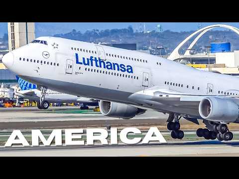 🇺🇸✈️ 2025 AMERICA’S BEST Plane Spotting Compilation | New York, Los Angeles, Seattle, San Fransisco