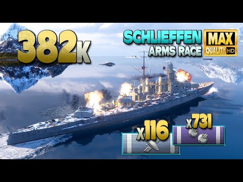Battleship Schlieffen: Offensive in arms race - World of Warships