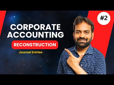 Internal Reconstruction Numerical Question Corporate Accounting BCom BBA CA