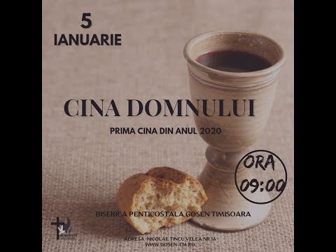 Gosen 5.1.2020 dum dimineata I Cina Domnului