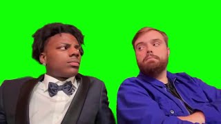 IShowSpeed & Ibai green screen