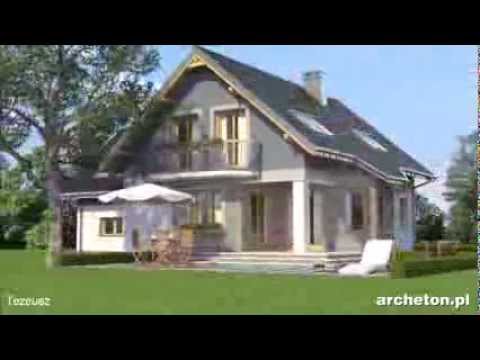Projekt domu Tezeusz - archeton.pl
