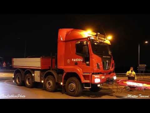 Trasporto Eccezionale FAGIOLI trasformatore 360 tonnellate