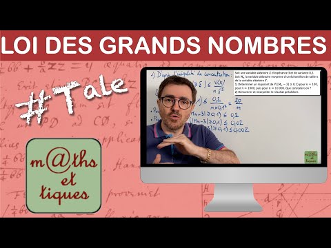 Appliquer la loi des grands nombres - Terminale