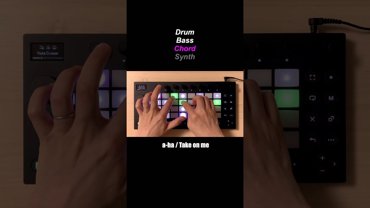 Ableton Move - Live Looping Cover   a-ha / Take on me  #shorts