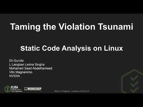 Taming the Static Code Analysis Violation Tsunami