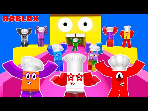 THE RETURN OF 1 to 10: Make Cakes and Feed the GIANT NOOB | Roblox
