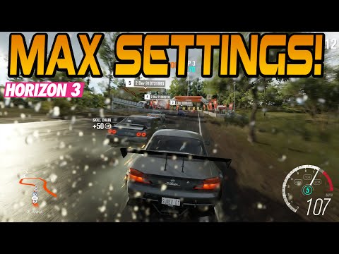 Forza Horizon 3 RACE ON HARDEST SETTINGS! (Gameplay Footage)