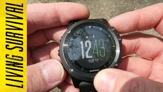 Video thumbnail for Garmin fenix 3 Sapphire GPS Watch by Living Survival