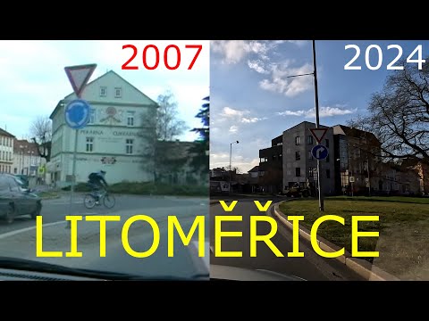 Litoměřice v roce 2007 a 2024. Co se tu změnilo za 17 let?