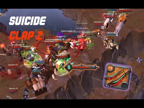 Suicide Galatine Clap 2 | Faction ZvZ | Albion Online
