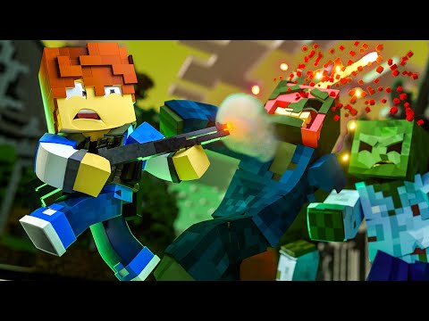 ZOMBIE APOCALYPSE !? || Minecraft Daycare Academy