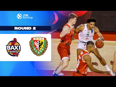 BAXI Manresa - Slask Wroclaw | Round 2 | EuroCup Basketball 2025/26