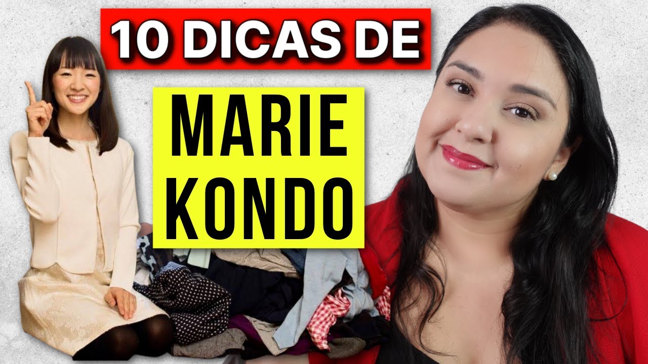 MINIMALISMO: 10 DICAS GENIAIS que aprendi com MARIE KONDO | Livro A Mágica da Arrumação Organização
