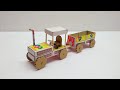 Matchbox Tractor How To Make A Matchbox Tractor At Home DIY Miniature Model Tractor