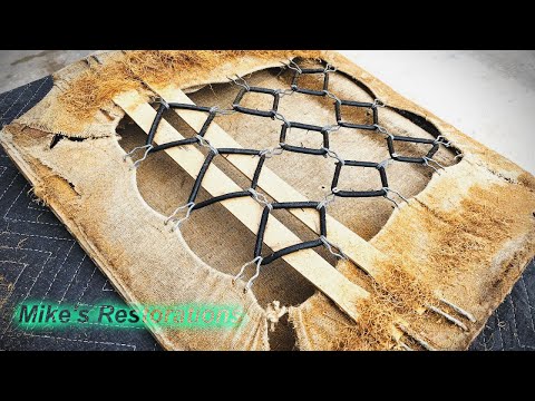 Porsche Recaro Front Seat Restoration Part-1 Seat Backs