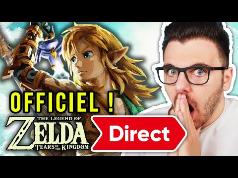 OFFICIEL ! Zelda TOTK DIRECT ! 10min GAMEPLAY (BOTW 2) - YouTube