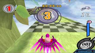 Kirby Air Ride Debug Menu: All Tracks - Modified Dragoon