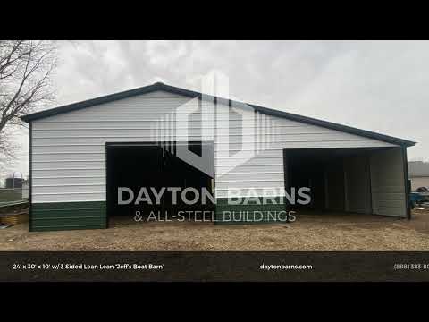 All-Steel Boat Storage 24'×30'×10'