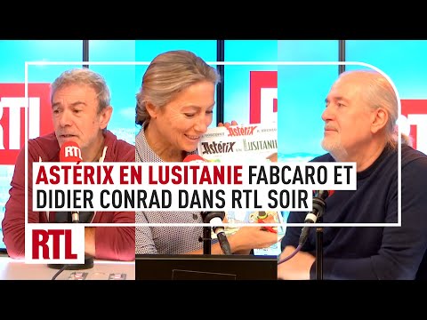 "Asterix in Lusitania": FabCaro and Didier Conrad on RTL Soir