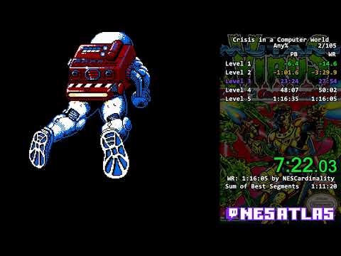 🦠 The Mutant Virus (NES) ⏰ Any% in 1:10:02