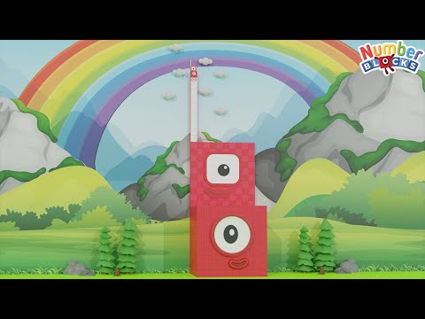 Looking for Numberblocks  0 10 100 1000 to 1000 000  Standing Tall Giant Numberblocks Colourblocks