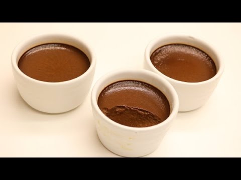 FLAN AU CHOCOLAT FACILE (CUISINERAPIDE)
