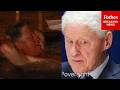 Watch The Moment Bill Clinton Is Questioned About Infamous Hot Tub Photo During Epstein Testimony