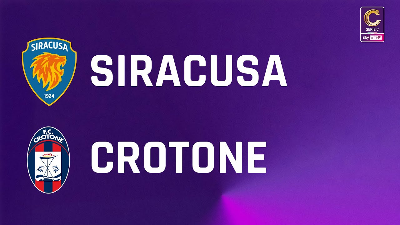 Siracusa Calcio vs Crotone Highlights
