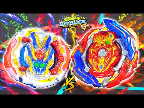 UNION ACHILLES vs DRAGO VALKYRIE | Beyblade Burst GT Battles ベイブレードバーストガチンコ