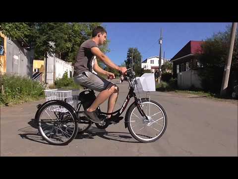 Велосипед электрический трехколесный Ижбайк Фермер